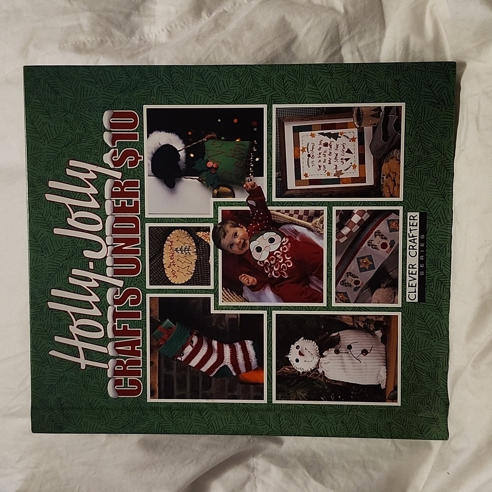 Holly Jolly Crafts under $10 book by Clever Crafter, Craft Book